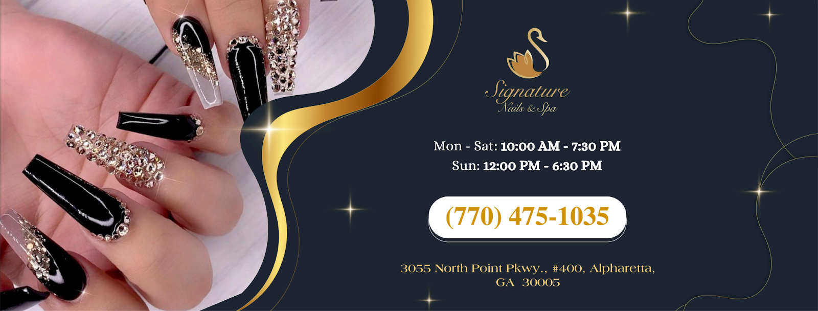Signature Nails & Spa logo